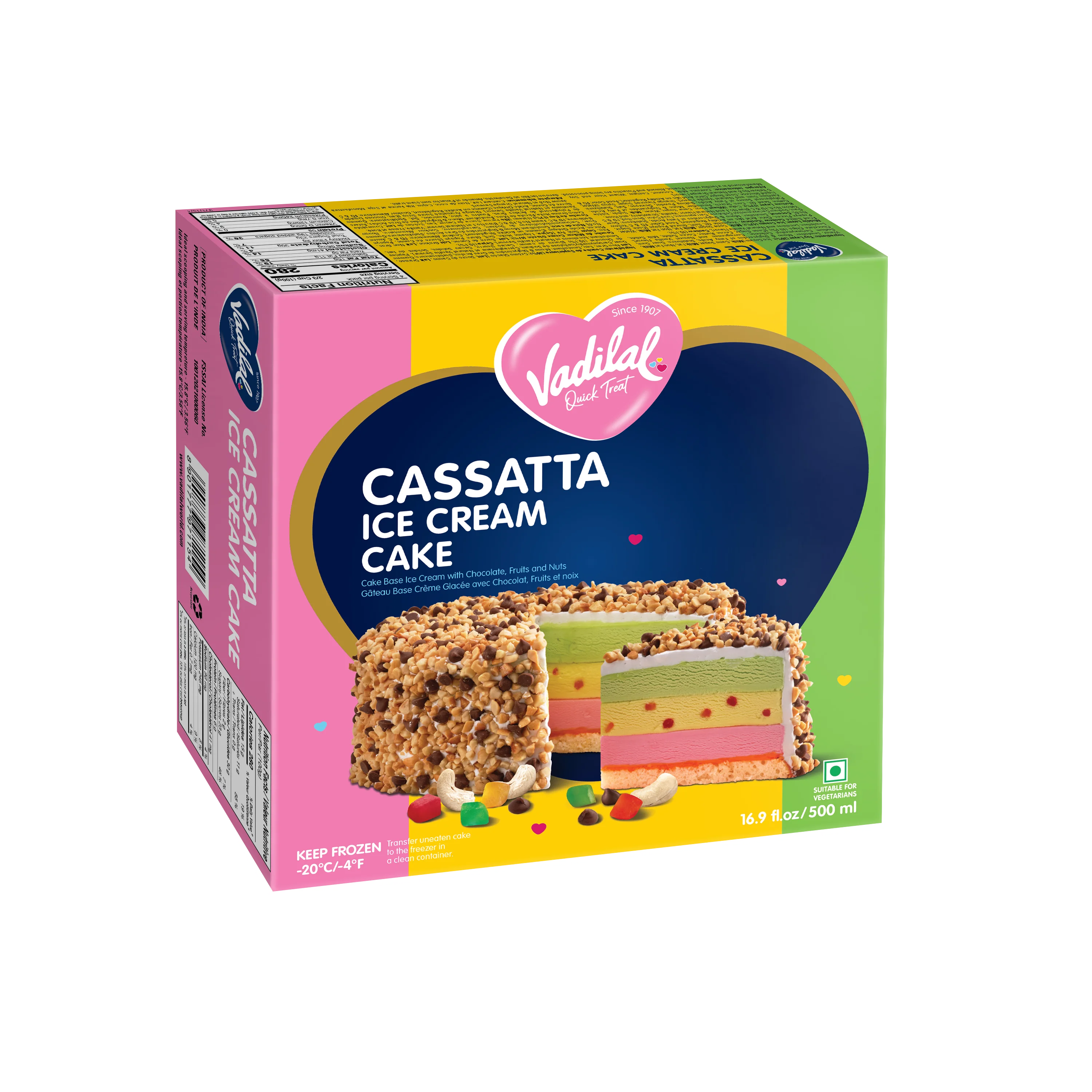  Cassatta Ice Cream Cake 